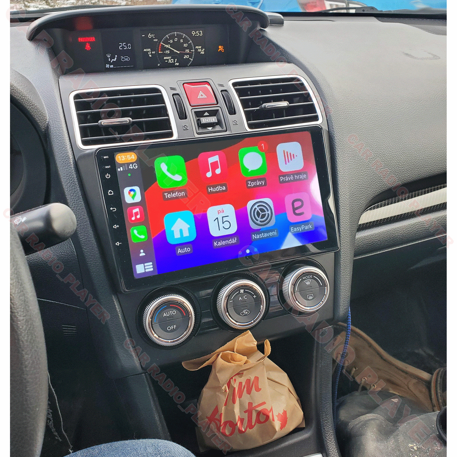 9” GPS Navi Apple Carplay For 2015-2018 Subaru Forester/XV/WRX Car Stereo Radio