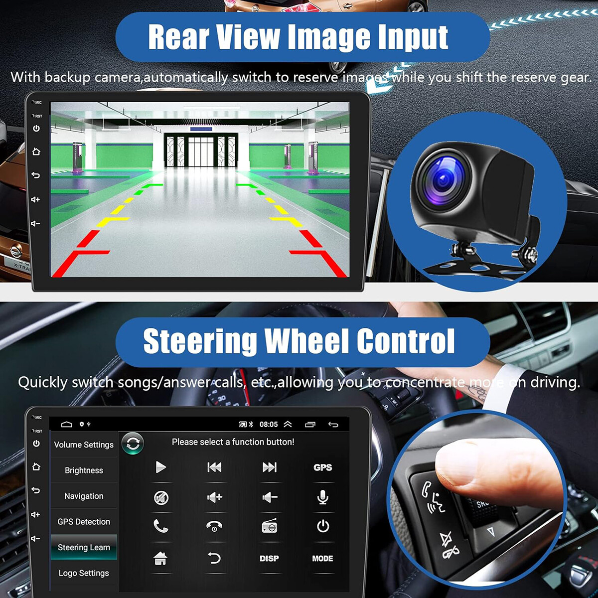FOR HONDA ACCORD 2008-2012 ANDROID AUTO APPLE CARPLAY CAR STEREO GPS NAVI RADIO