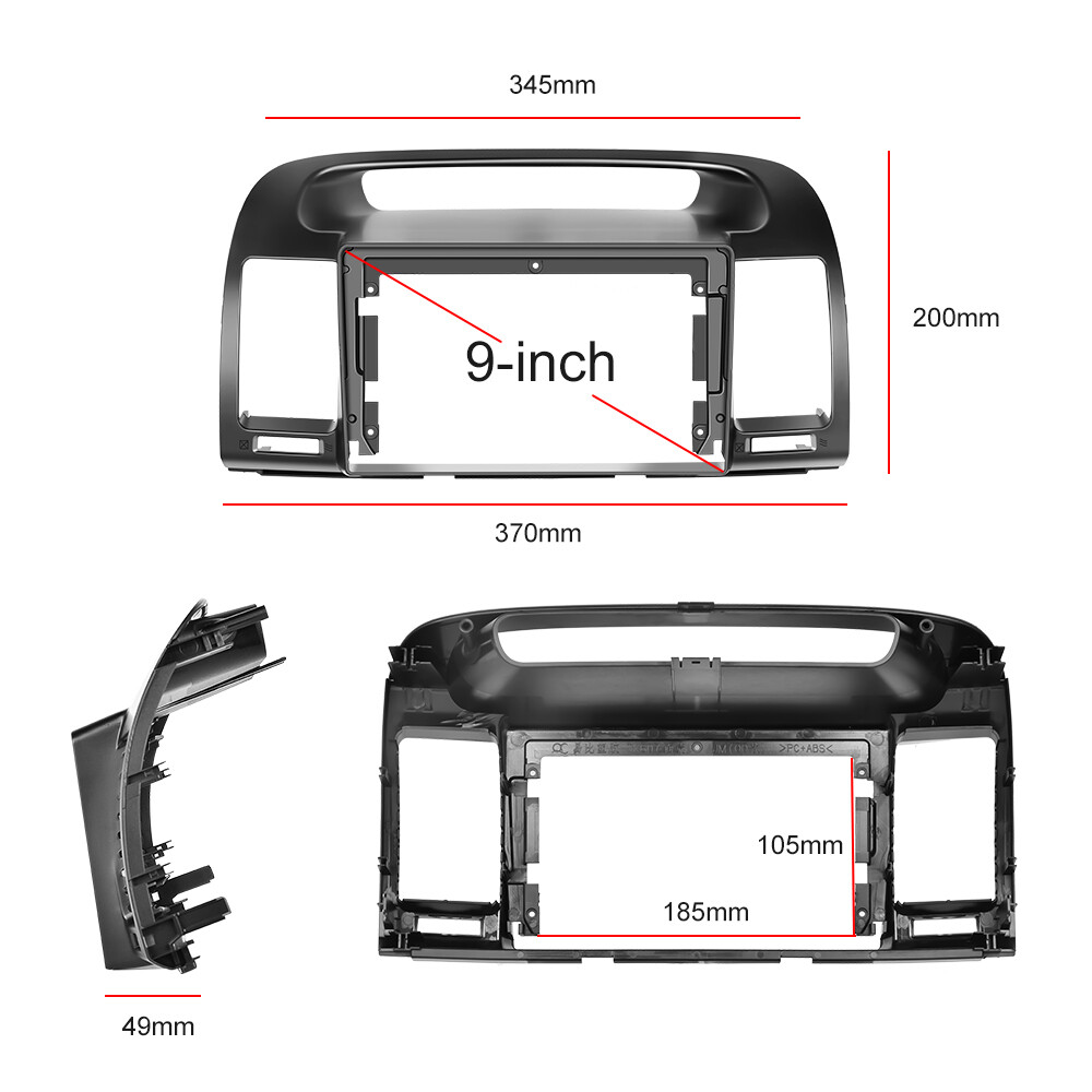 4G+64GB Stereo For Toyota Camry 2000-2006 Android 15 CarPlay Car Radio + Camera
