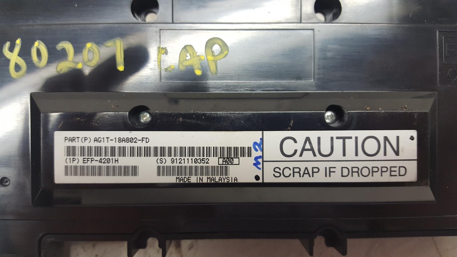 10 11 Ford Taurus Radio Conntrol Panel ID AG1T-18A802-FD *May Need Programming*