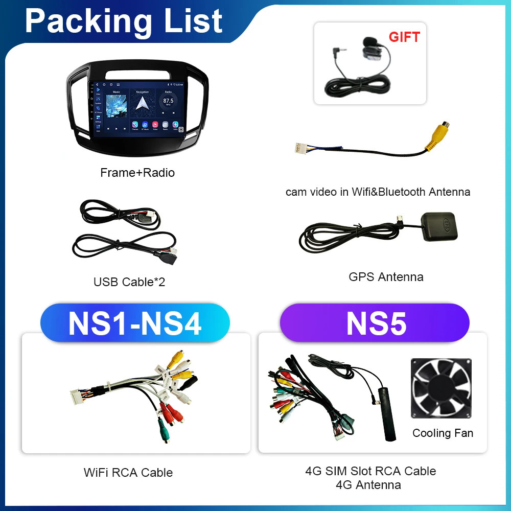 Car Radio For Opel Insignia 2014-2016 Android Multimedia Player Carplay Navi GPS