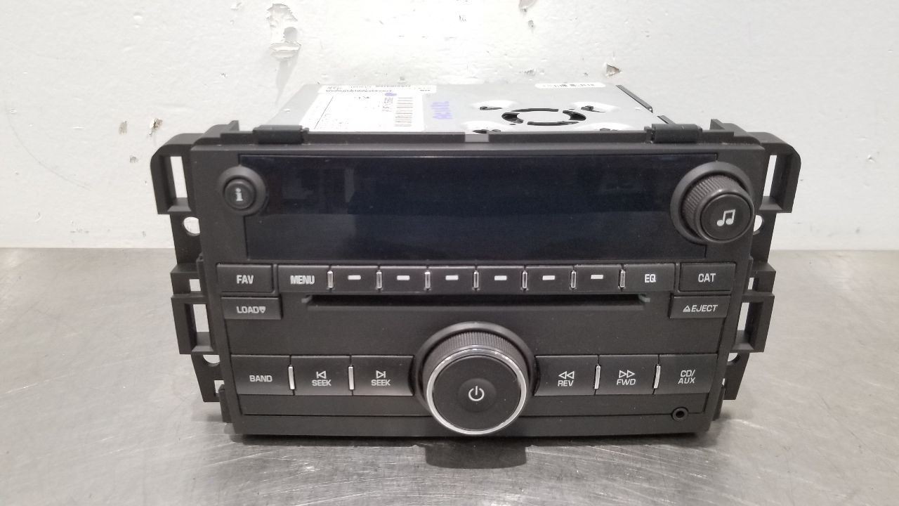 07 CHEVY TAHOE RADIO AUDIO RECEIVER HEAD UNIT 15868809
