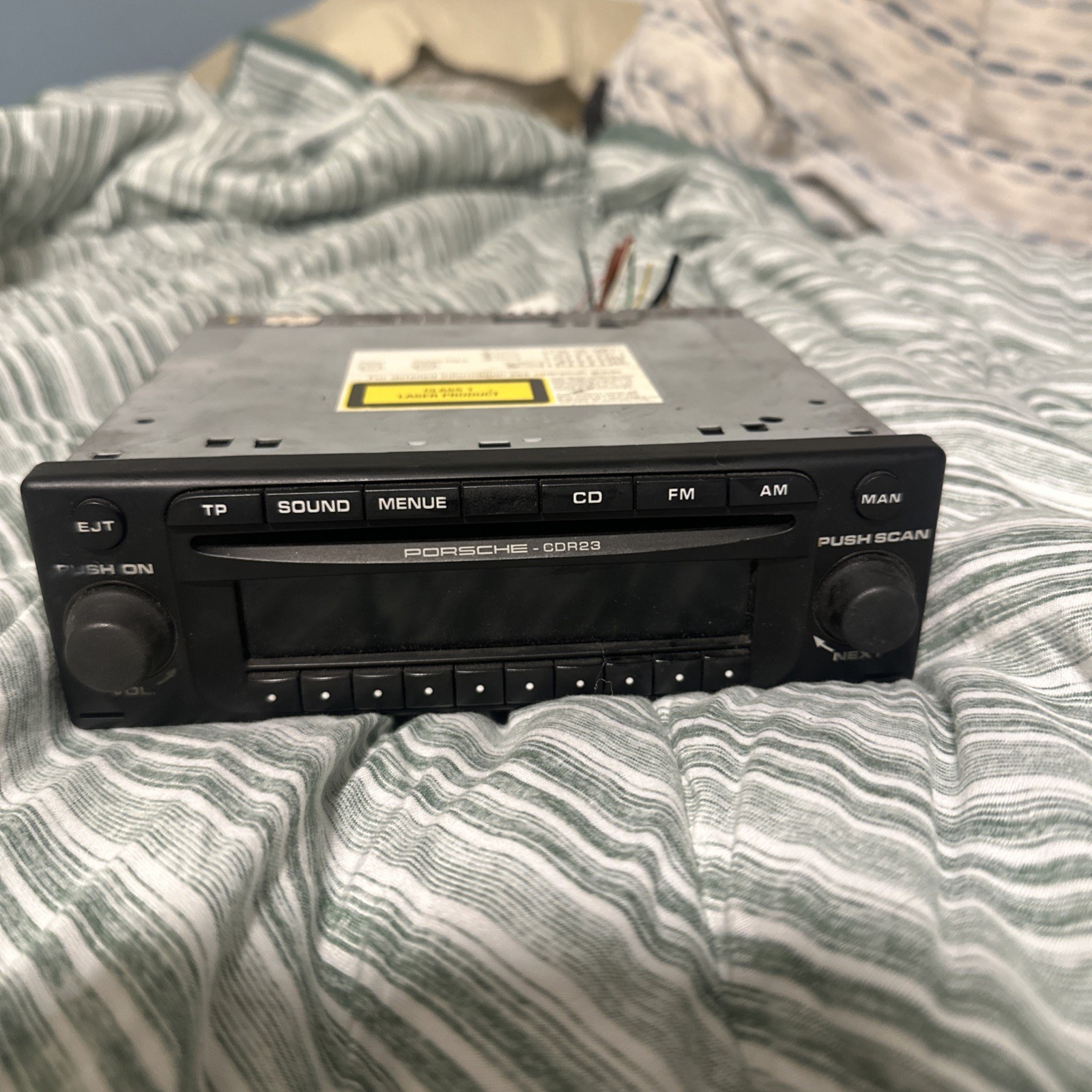 Porsche CDR-23 OEM Radio Stereo 911 996 Boxster 986 Becker Factory CD Player