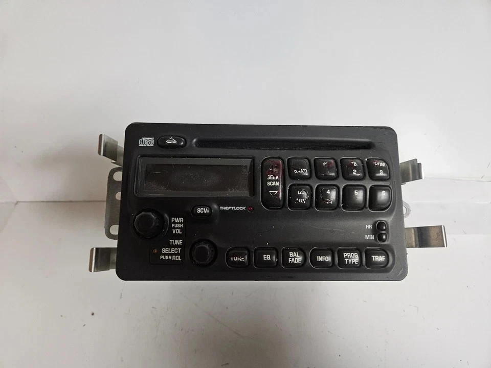 03-05 PONTIAC BONNEVILLE AM FM AUDIO RADIO W/ CD PLAYER UNIT OEM, 638-01499