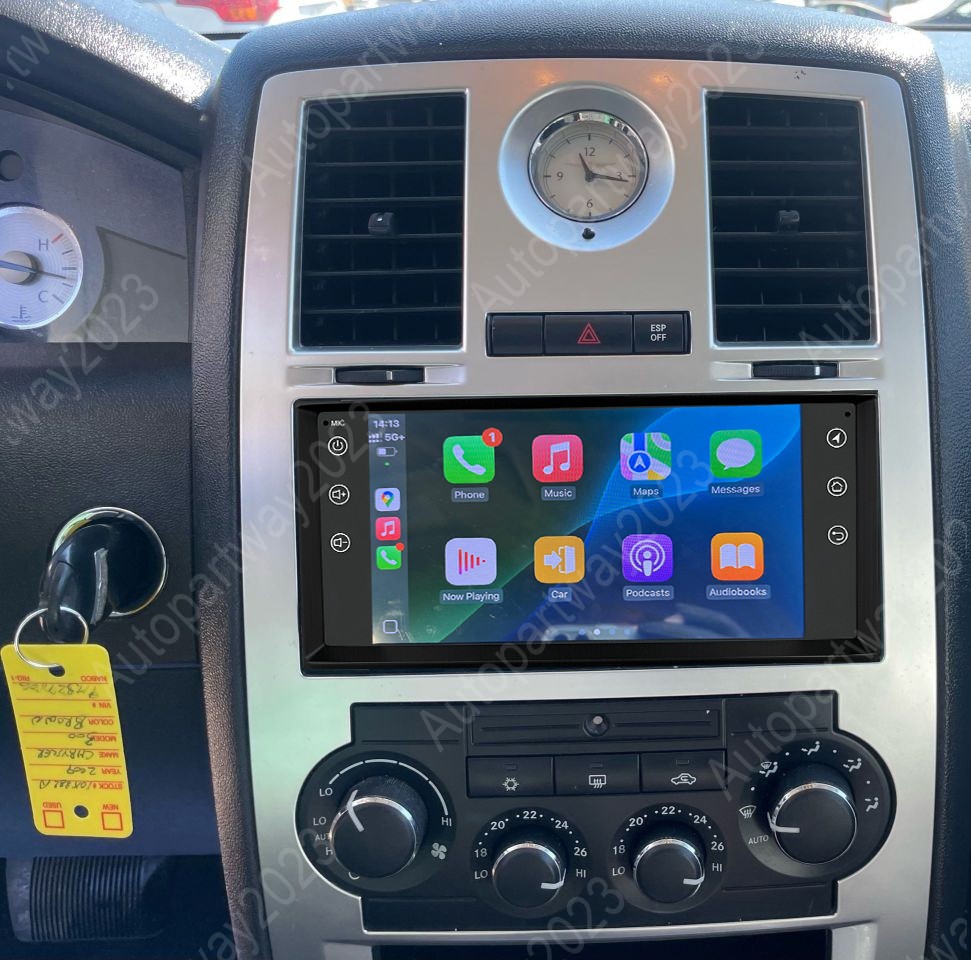 For 2007-10 Chrysler 300 300C CarPlay & Android 15 Auto Stereo Radio GPS FM 64GB