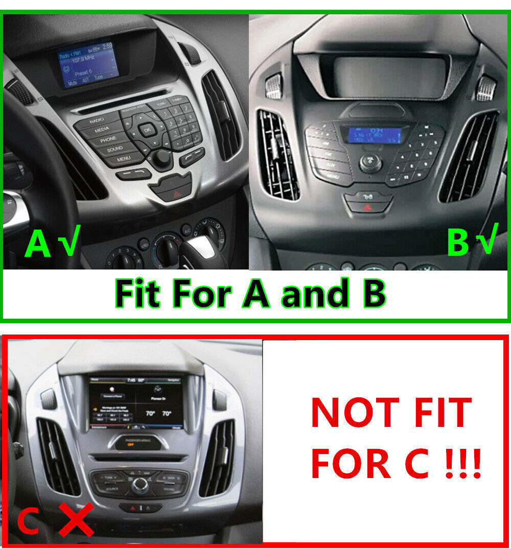 For Ford Transit Connect 2014-2018 Carplay 9″ Android 13.0 Stereo Radio GPS Wifi