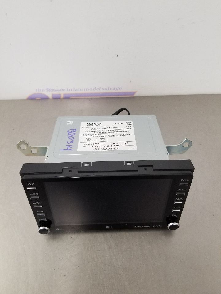 20 TOYOTA TACOMA 4X4 TRD PRO RADIO AUDIO DISPLAY AND RECEIVER 8614004210 OEM
