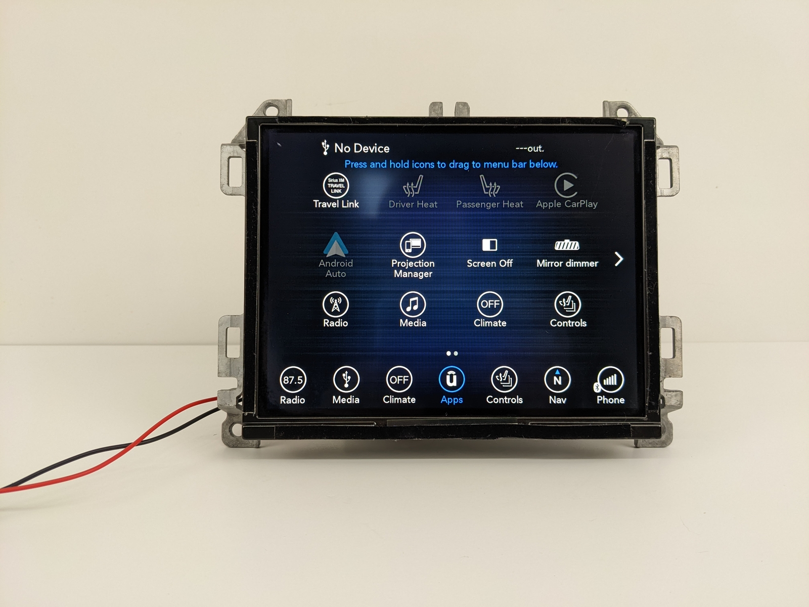 JEEP 4C UGQ 8.4 Inch Uconnect EUROPEAN REGION MAPS ONLY Apple CarPlay