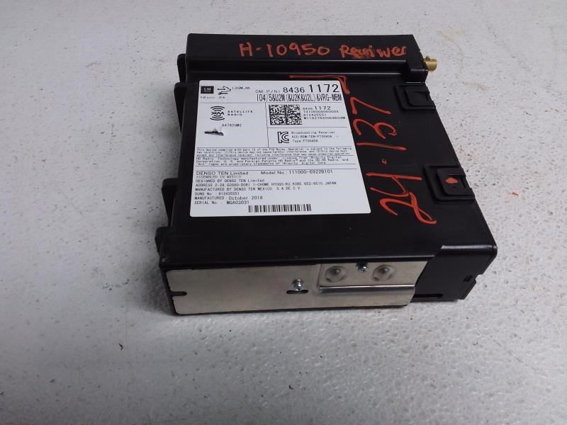 2019 GMC YUKON XL1500 Receiver OEM Part Number 84361172