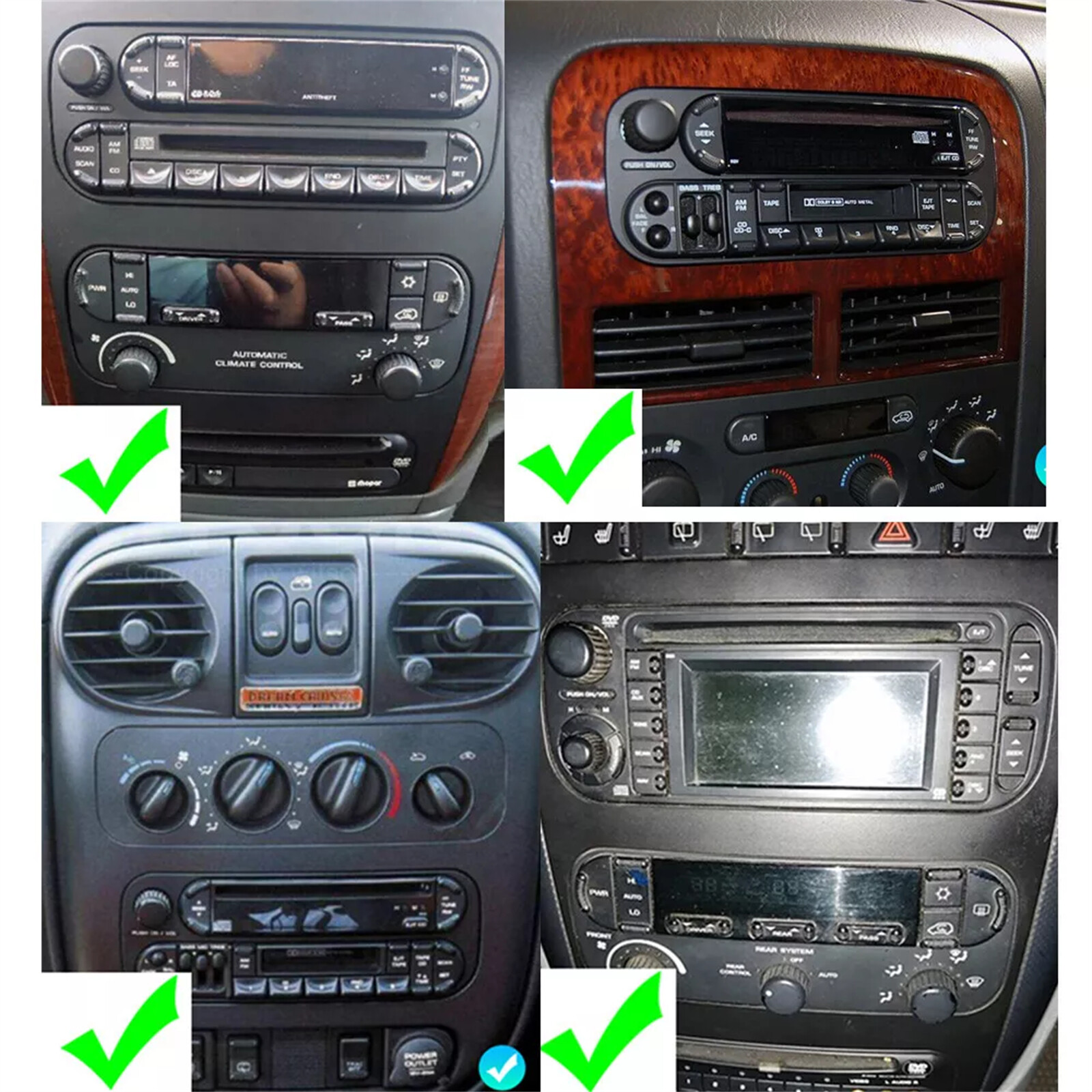 6.86″ Radio For Dodge Ram 1500 2500 3500 2002-2005 Carplay Android 13 GPS Player