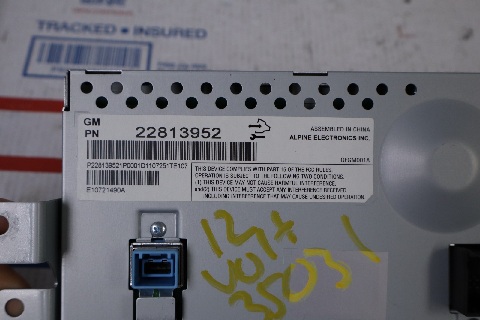 2011 2012 2013 2014 2015 CHEVY VOLT RADIO INFORMATION DISPLAY SCREEN OEM
