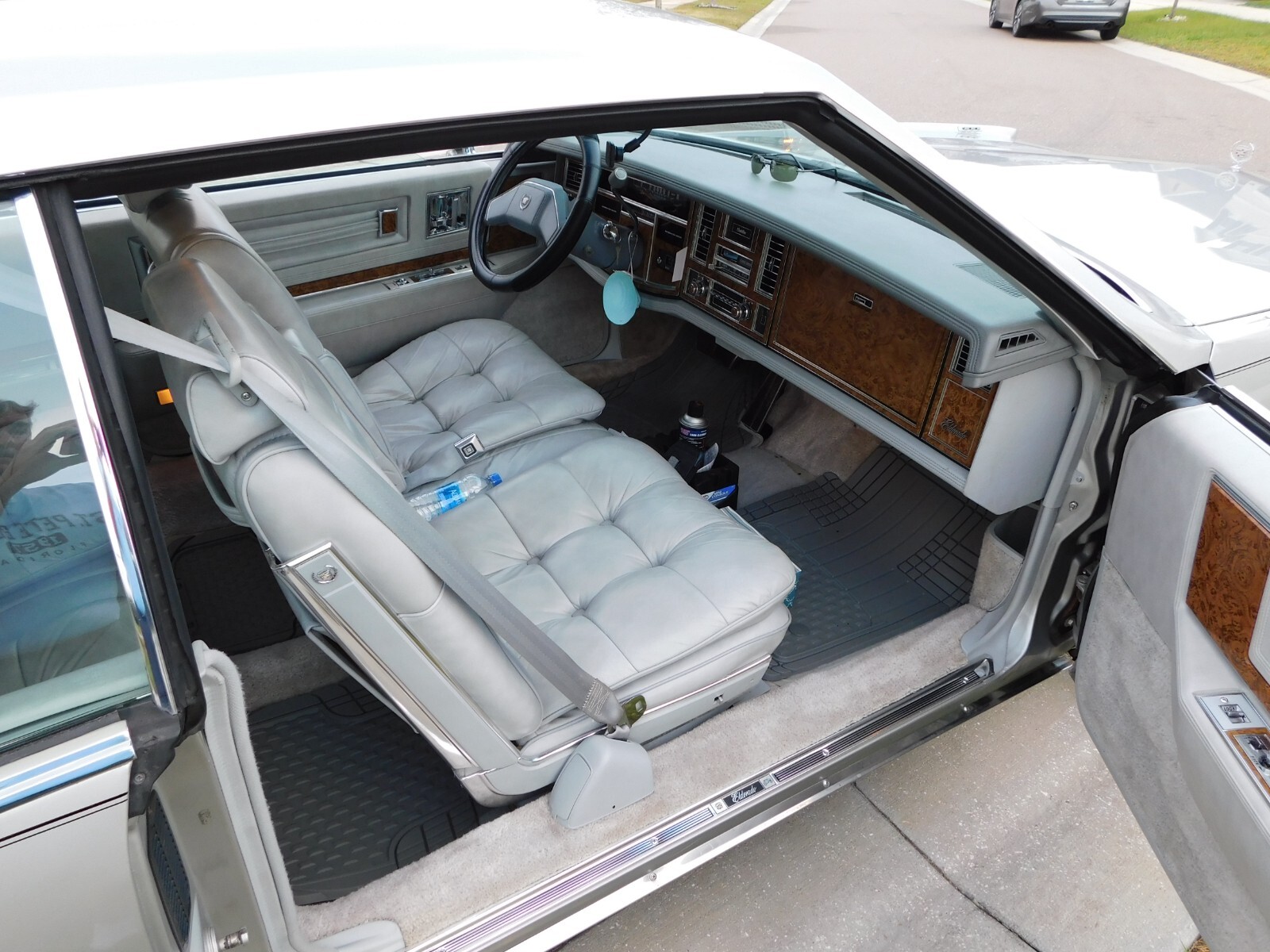 GM 1979 Cadillac Eldorado in Norfolk Grey with Silver leather interior 350 V-8.