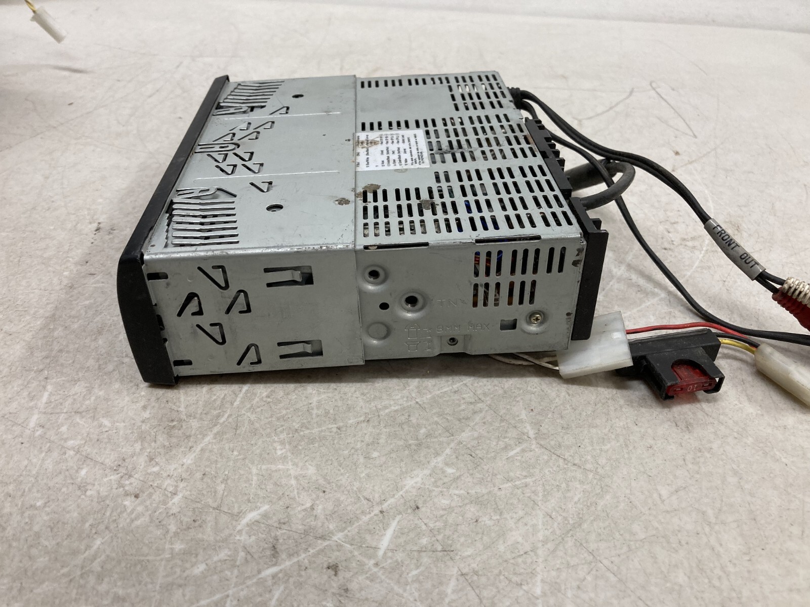 Unknown Toyota Radio Model Unknown Cassette Player