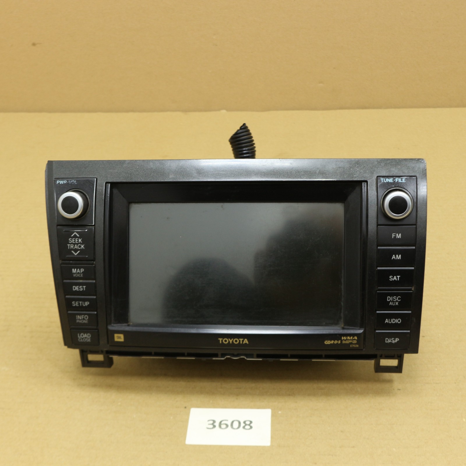 Toyota Sequoia Tundra 2010-2013 OEM Navigation GPS Radio Display CD 86120-0C330