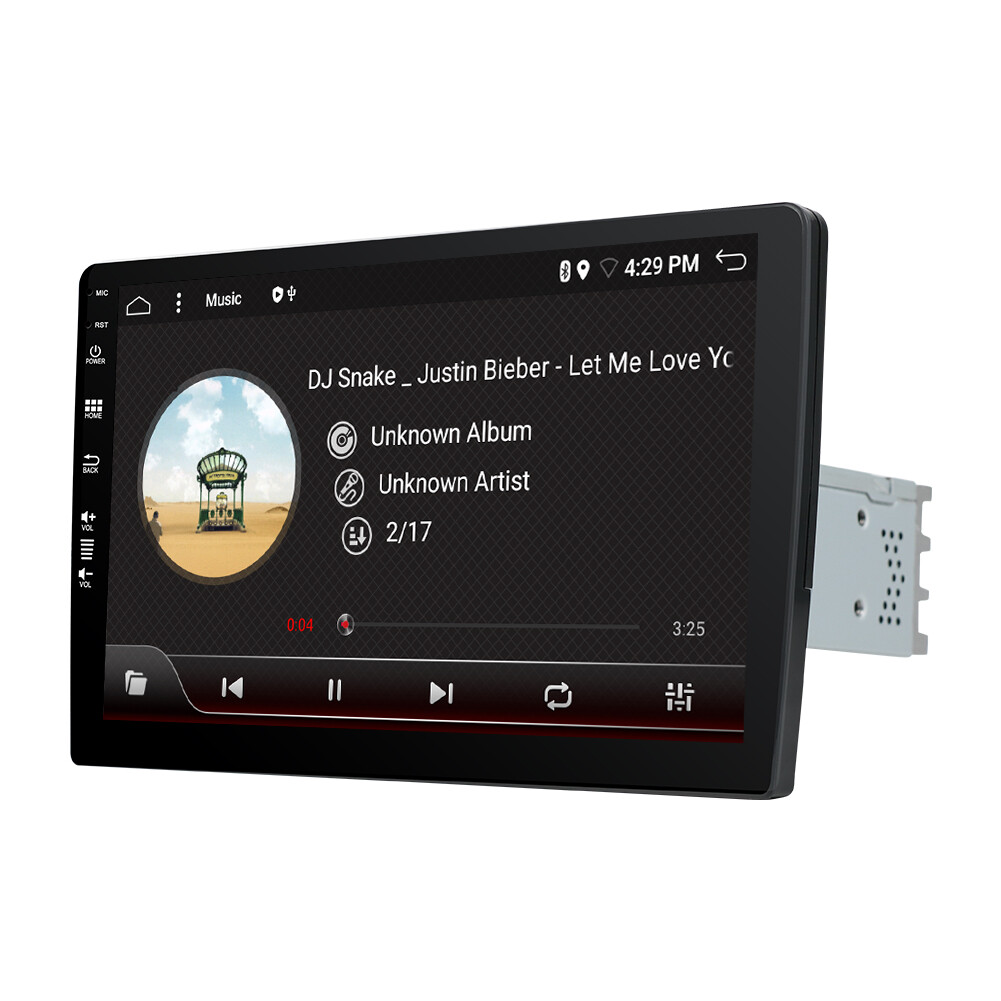 10.1″ 1DIN Android 10 Car Stereo Radio GPS Head Unit 64GB AUX HDMI CarPlay 8Core