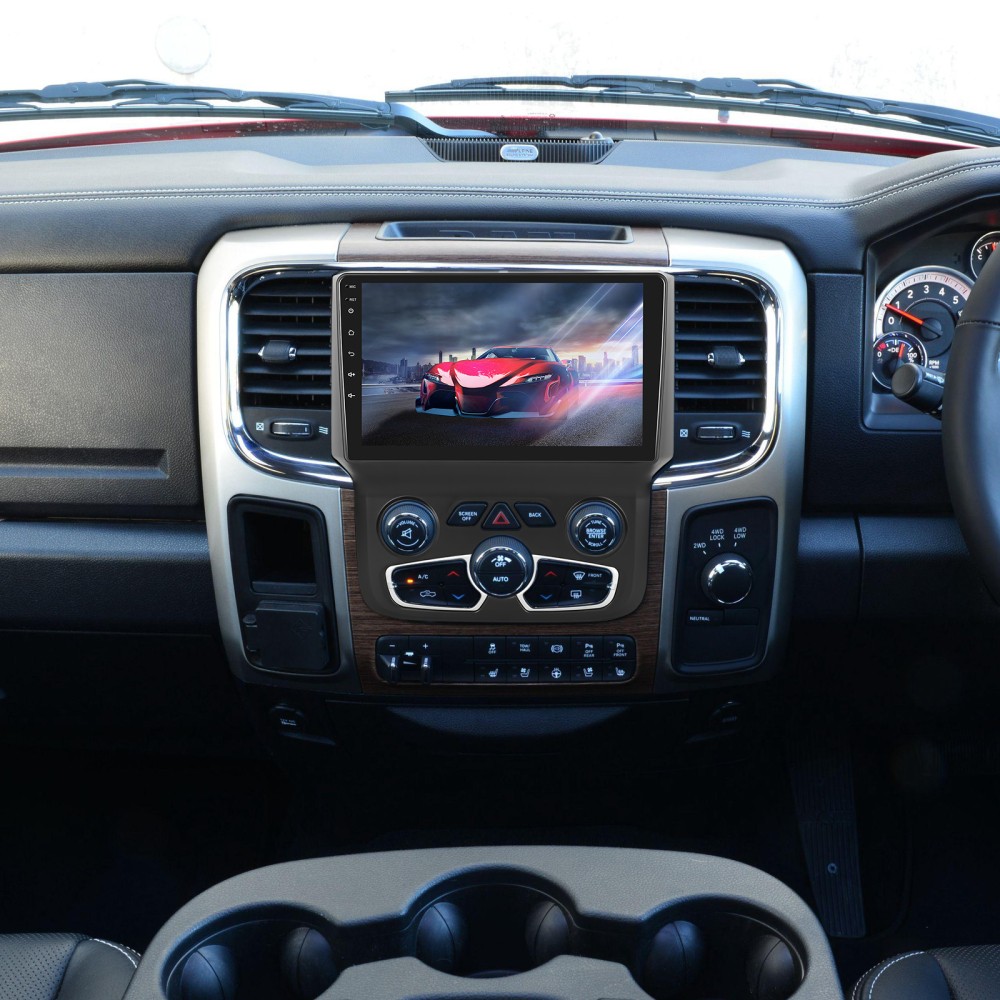 For Dodge Ram 1500 2500 3500 Auto AC 13-19 Android15 Carplay Car Radio 4+64G Cam