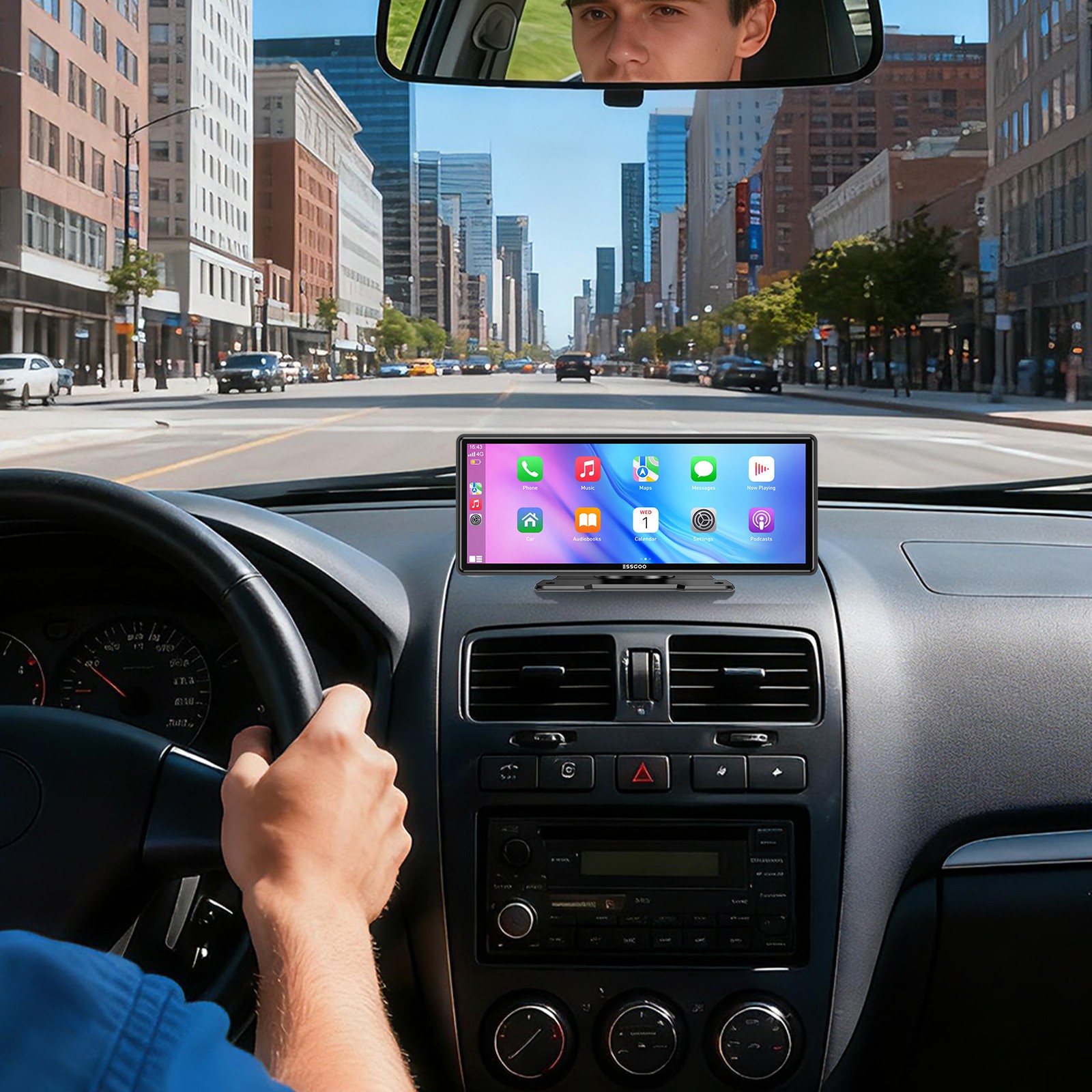 10.26 Inch IPS Touch Screen Car Portable Apple CarPlay Tablet Android Auto Radio