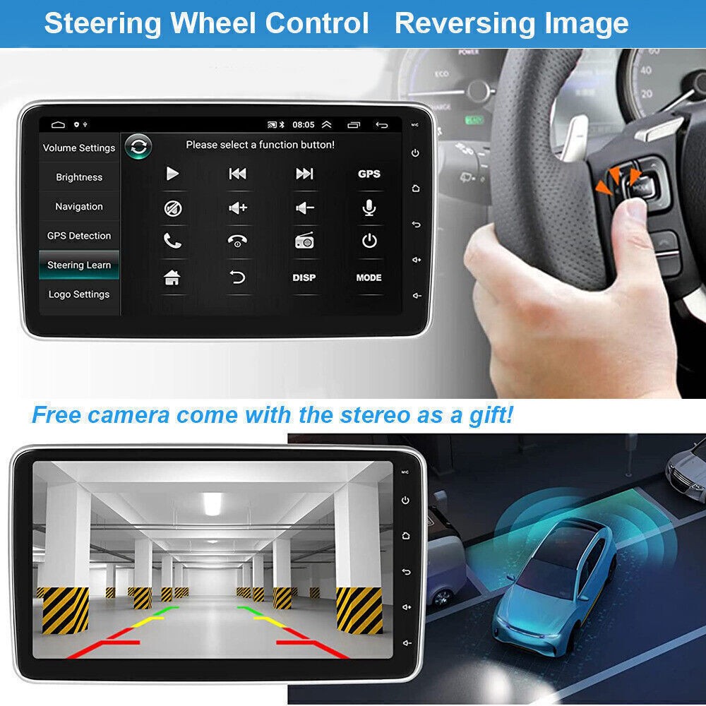 FOR TOYOTA CAMRY 2000-2006 ANDROID 15 CARPLAY CAR RADIO STEREO PLAYER GPS 64G