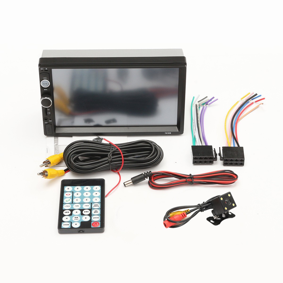 7″ 2 Din Car Stereo with Touch Screen Stereo Bluetooth USB AUX Camera MP3 Player