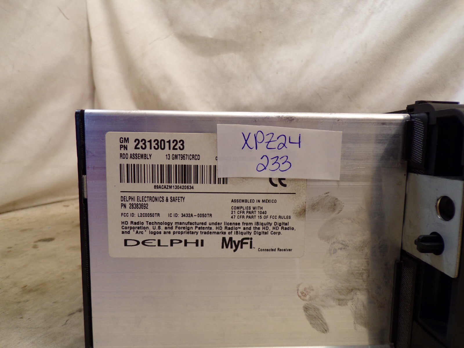 13 14 GMC Enclave Traverse Radio Cd MYFI 23130123 XPZ24