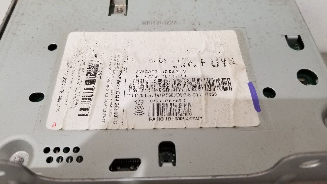 10 CHEVY CAMARO RADIO AUDIO RECEIVER HEAD UNIT