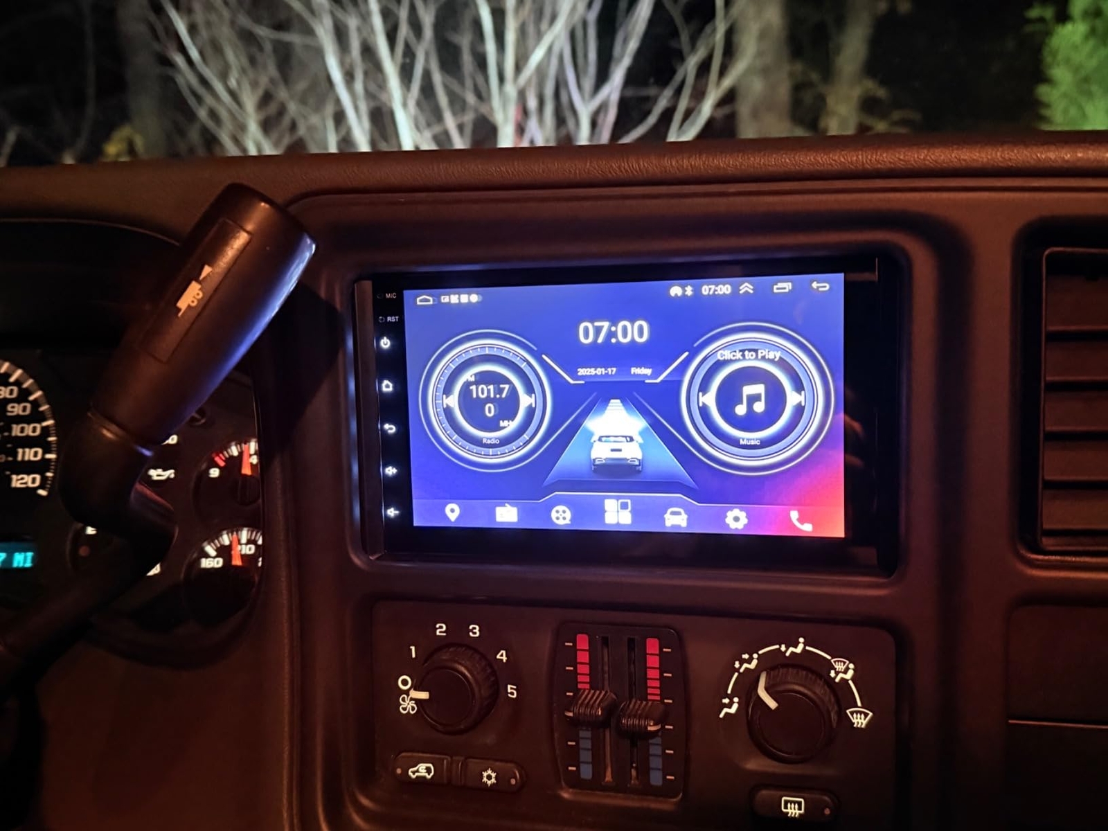For Silverado 1500 2500 3500 2500HD 3500HD CarPlay Android Car Radio Stereo GPS