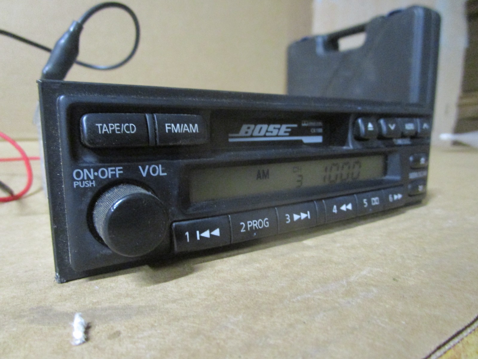 01 Nissan Pathfinder Bose Radio Stereo Cassette Player Receiver AMFM PN-1710n