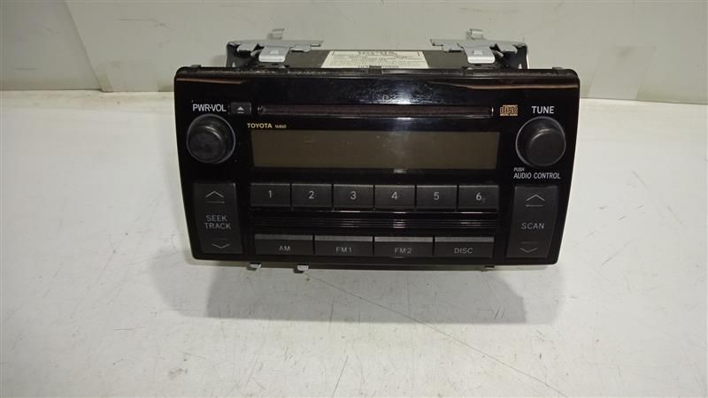 Radio Fujitsu Ten Manufacturer ID 16860 On Face Fits 05-06 CAMRY 632084