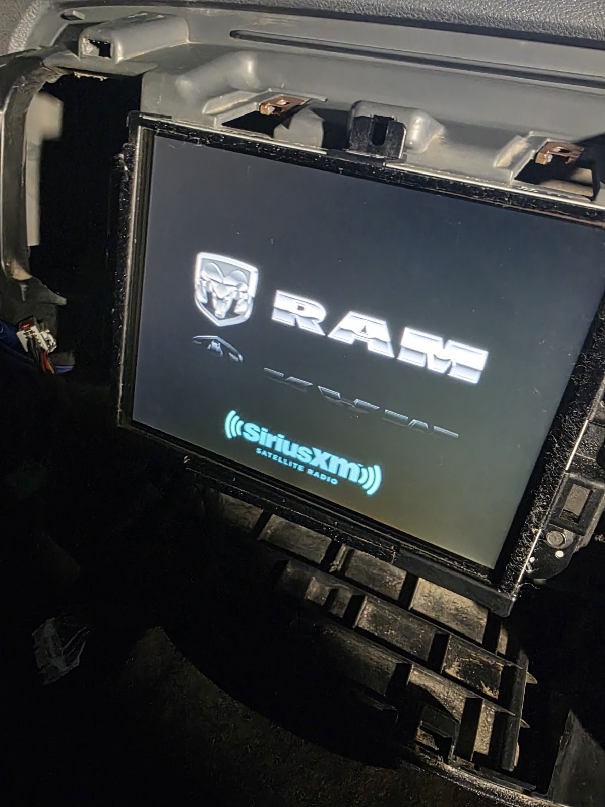 RAM. DODGE .U CONNECT 8.4 INCH SCREEN RADIO. 4 DIGIT CODE INCLUDED