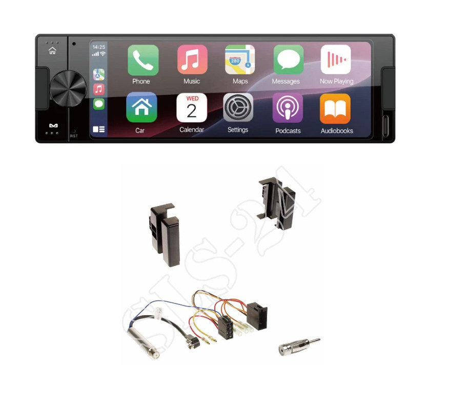 Ampire CPR60 Radio 6.38” Display DAB+ for Audi A4 B5 (8D) 01/1996-01/1999 Avant