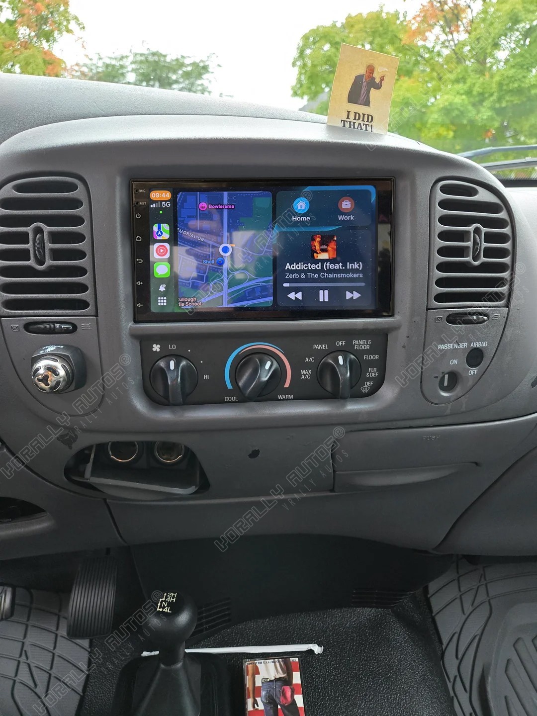 For 1997-2004 Ford F150 Android 15 Wireless CarPlay Car Stereo Radio GPS Navi BT
