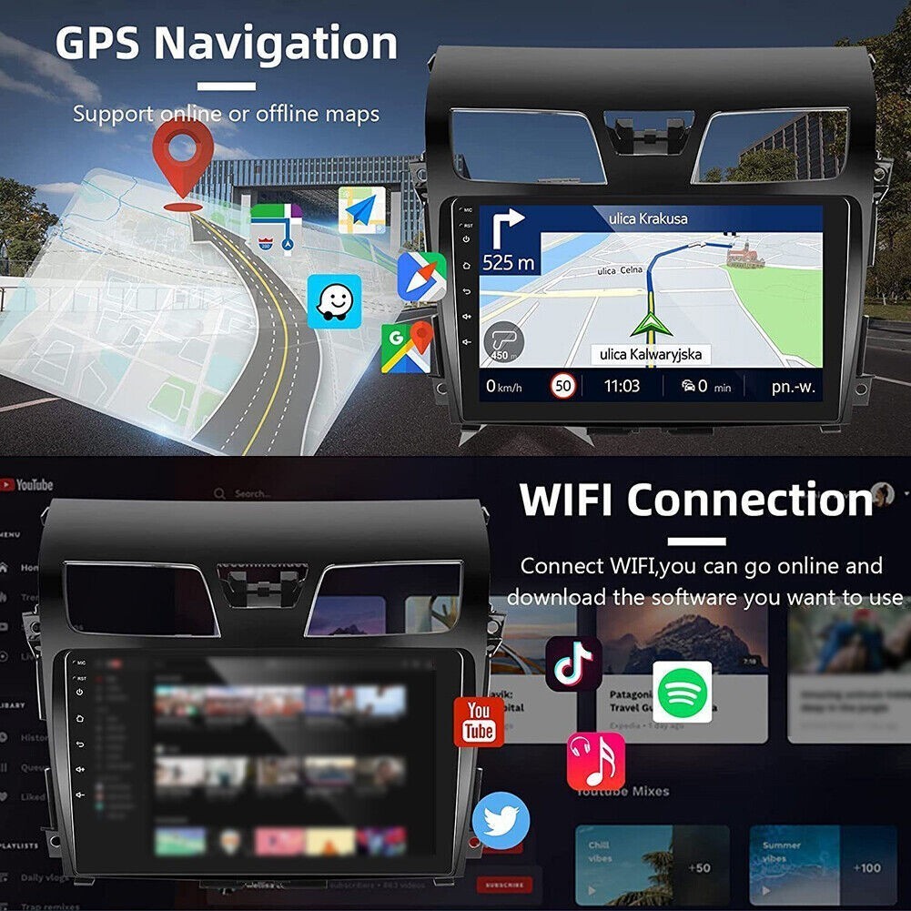 For 2013-2018 Nissan Teana CarPlay Android 13 Car Radio Stereo Navi Head Unit