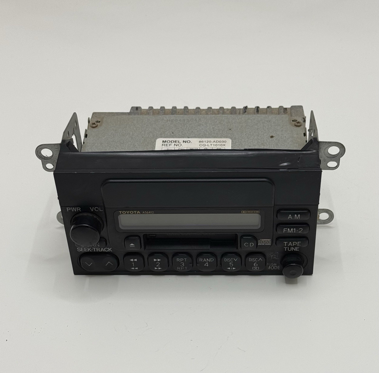OEM 2000-2004 Toyota Tacoma AM/FM Cassette Radio CD Controller 86120-AD030
