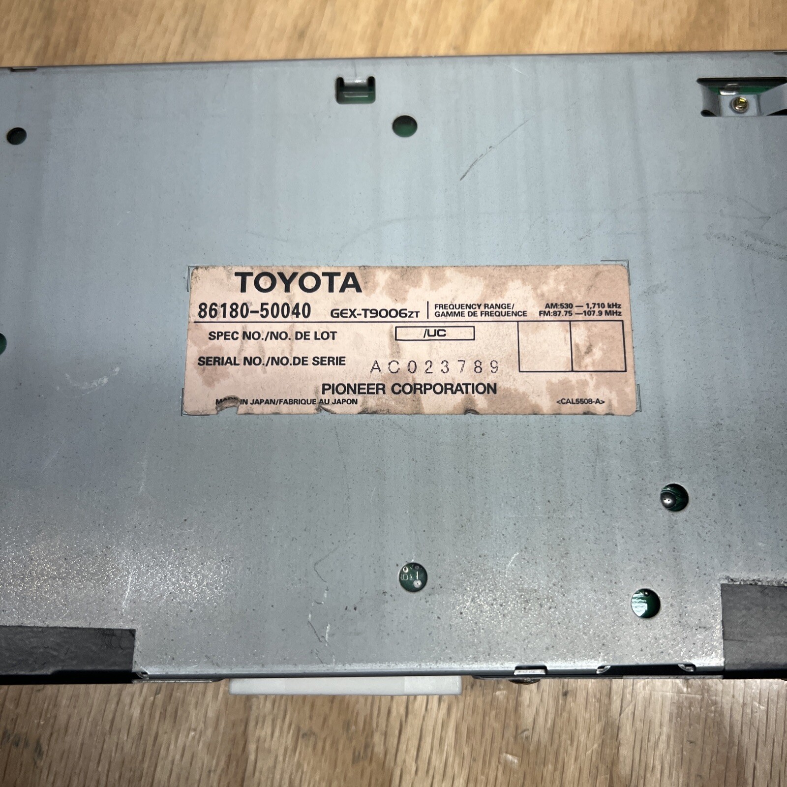 💥01-03 Lexus LS430 Mark Levinson Premium Radio Amplifier AMP OEM (86180-50040)