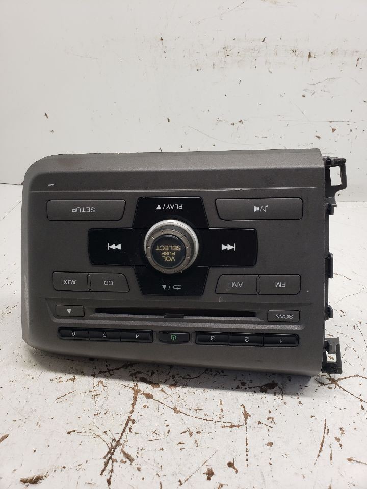 2012 Honda Civic Radio Assembly AM FM CD-MP3 LX Stereo Receiver OEM 1339229