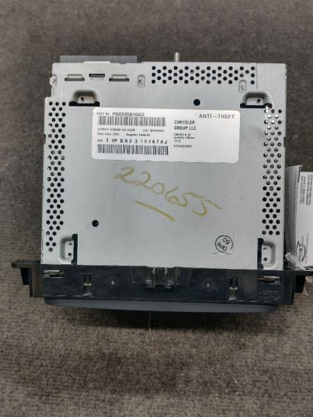 Audio Equipment Radio Receiver Sirius Fits 15-16 DODGE 1500 PICKUP 698761