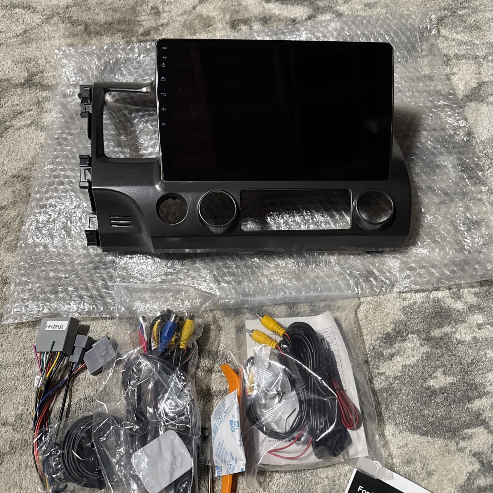 2+64G Wless Carplay Radio Android Auto Stereo Honda civic Fit Jazz 2006-2011