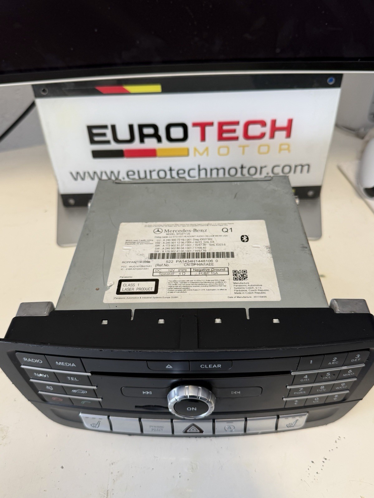 MERCEDES-BENZ MERCEDES GLA-CLASS 2017 156 Type GLA250, control, dash 2469007219