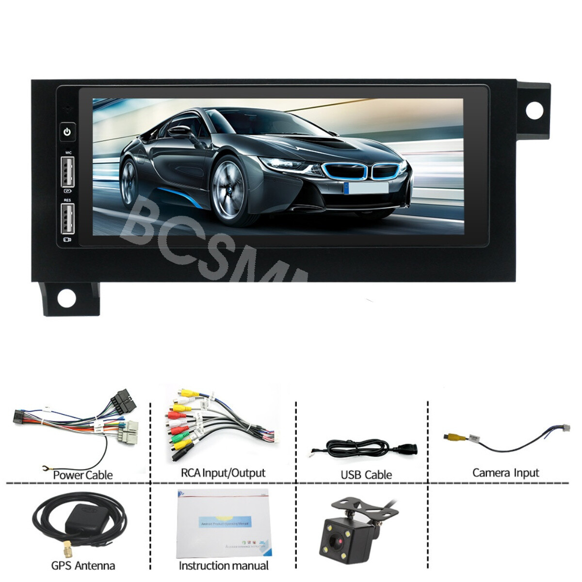 6.8″ Fit For Old Chrysler Jeep Dodge Carplay Stereo Radio GPS Wifi Player+Camera