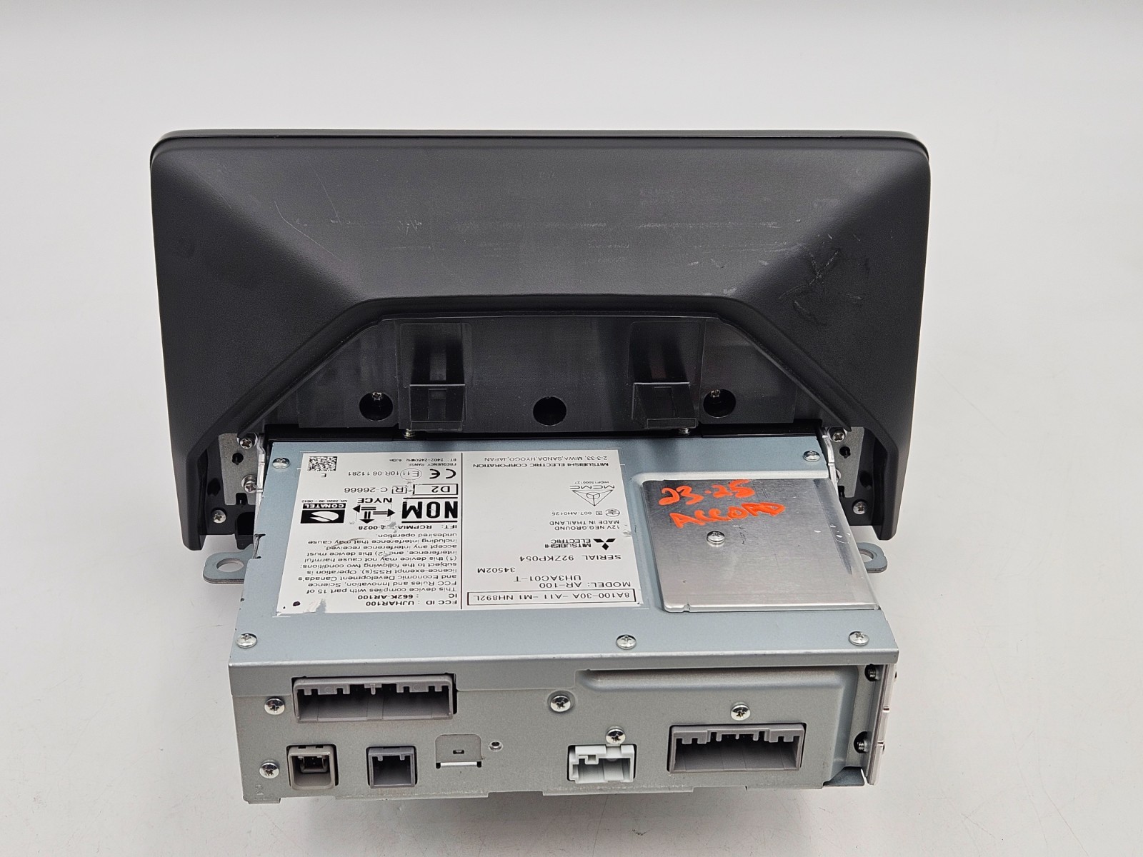 2023–2025 Honda Accord EX Radio Multimedia Display 8A10030AA11 OEM