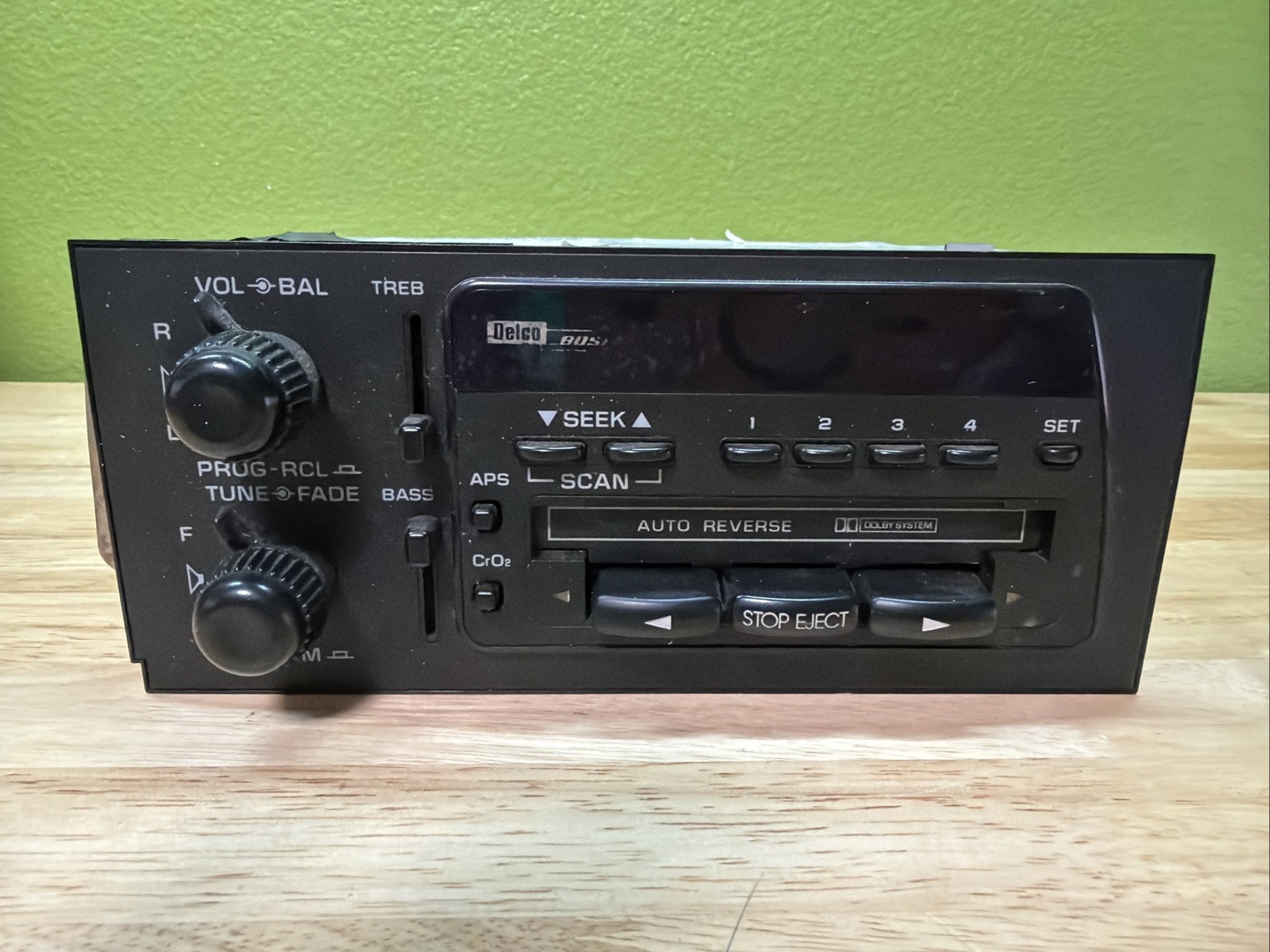 GM Delco Bose AM FM Radio Cassette Player Model 16176771 94-96 Camero Untested