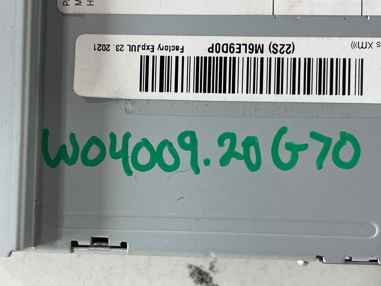 2020 Genesis G70 OEM AM/FM Radio Receiver Audio Equipment 96160-G9140VCA 19 21