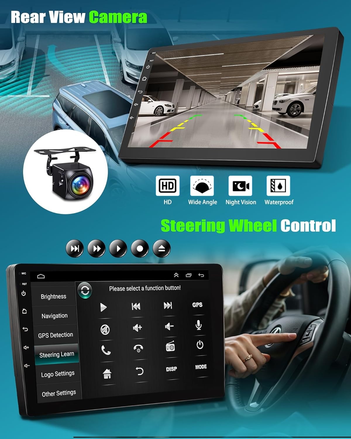 For Ford F150 2009-2014 Apple Carplay 9″ Car Stereo Radio GPS Navi with Camera