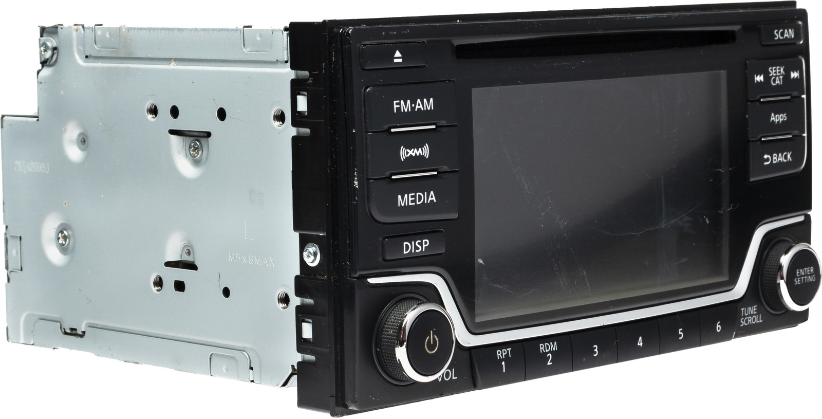 2015-16 Nissan Leaf Versa AM FM Radio SiriusXM Single Disc CD Player 281859MB0A
