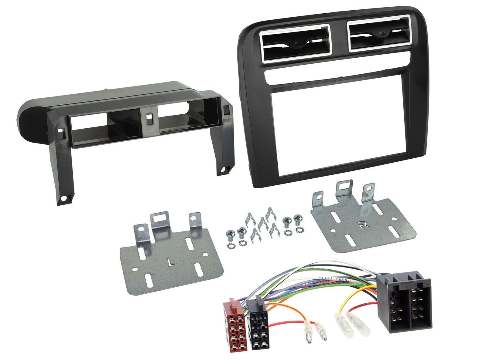 Kenwood DAB Bluetooth USB MP3 2DIN Car Stereo for Fiat Grande Punto 2005-2009 Sch