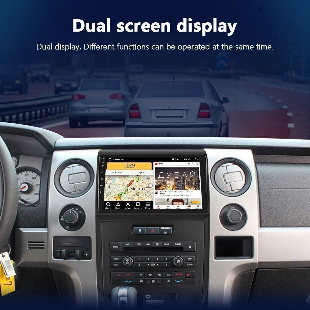 Fits For Ford F-150 2009-2014 Wifi Carplay Android 14.0 Stereo Radio GPS Navi