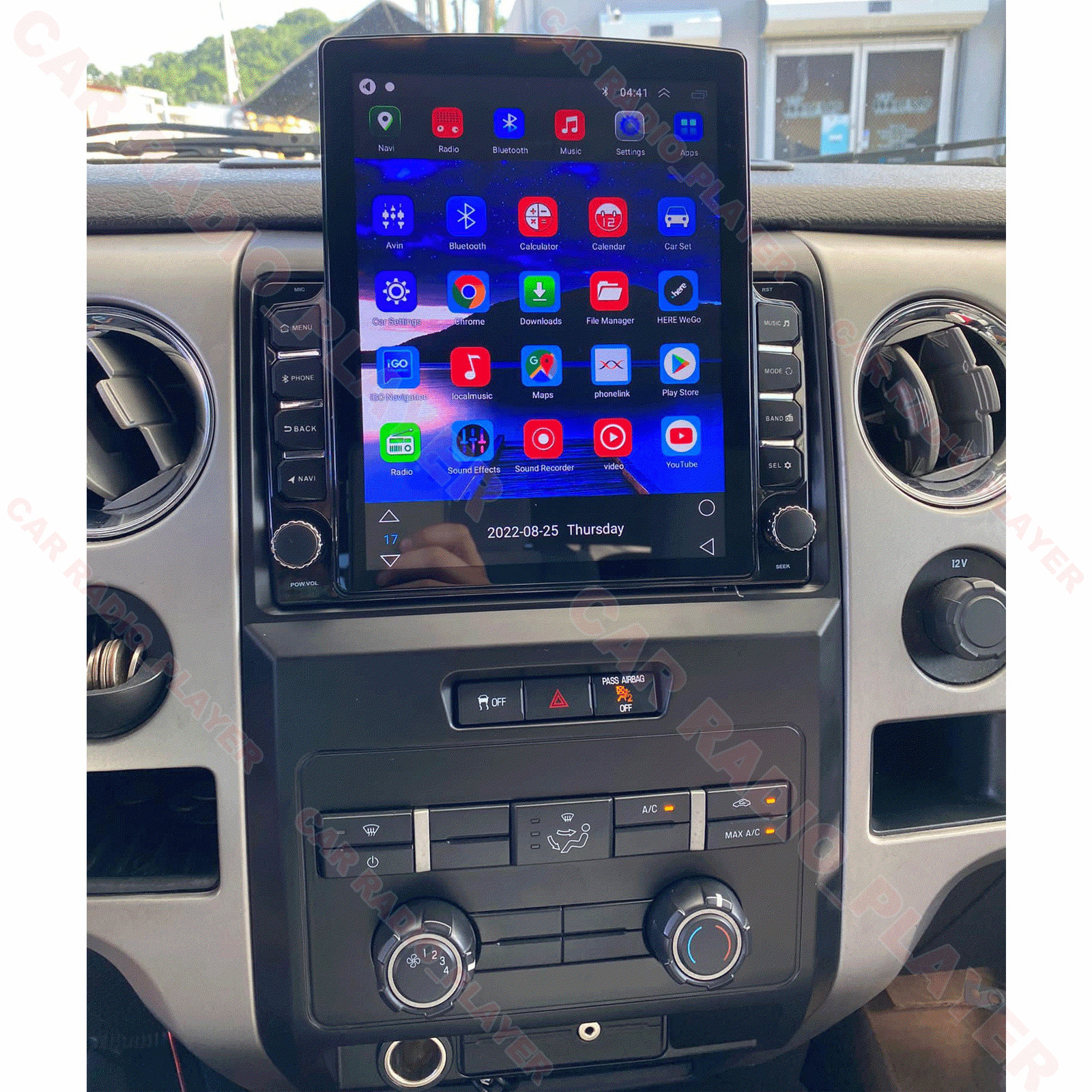 PLUG &PLAY Stereo Radio 2DIN Android Carplay GPS 2+32GB For Ford F-150 2009-2014