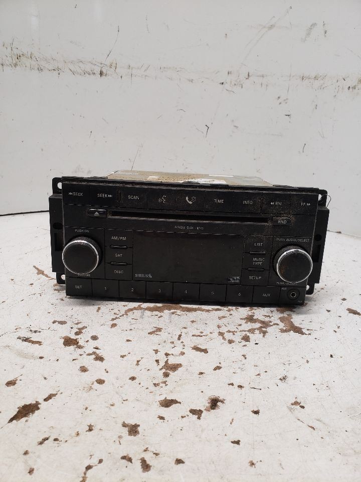 2008-2010 Dodge Dakota Radio AM FM CD-MP3 Face Plate ID RES OEM 1412321