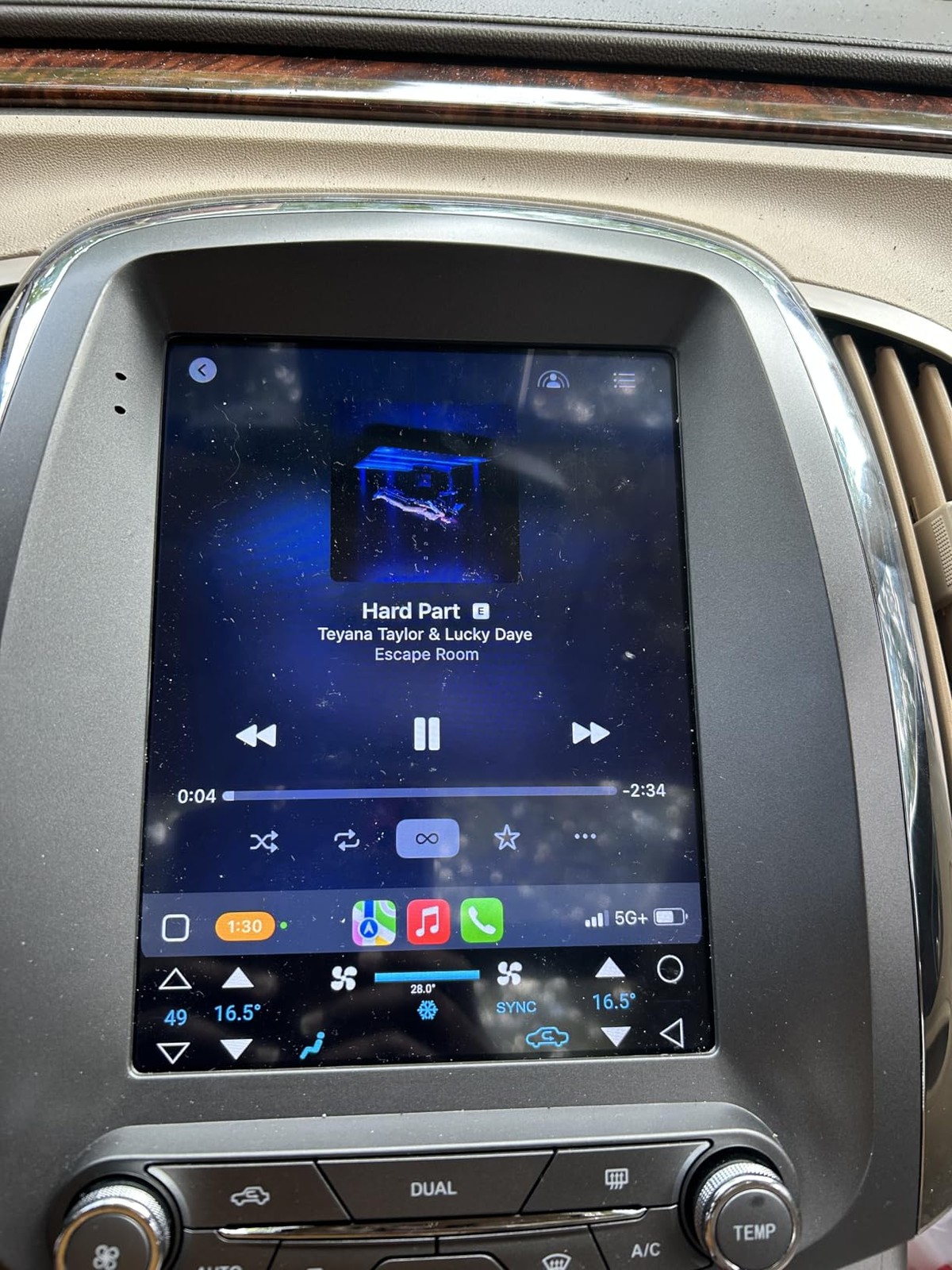4G+64G Android 15 Carplay Stereo Radio For Buick Lacrosse 2010-2013 GPS Navi SWC