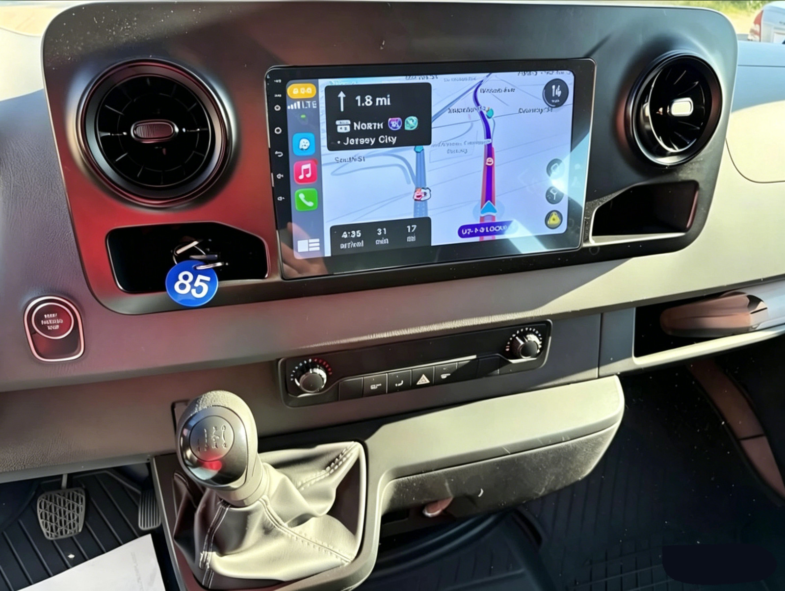 For 2019-2023 Mercedes-Benz Sprinter CarPlay Android 13 Car Radio Stereo FM Navi